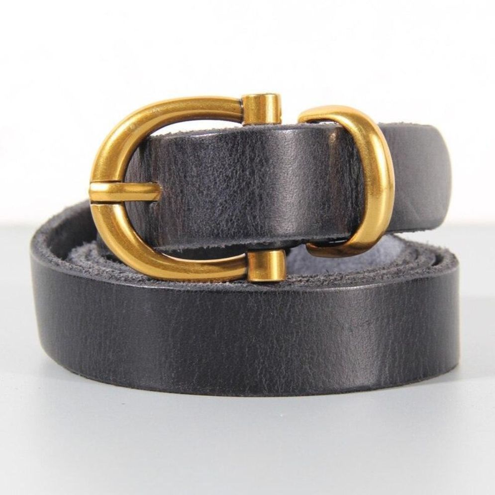 Ceinture en Cuir pour Femme Modèle Benthydora - La Ceinturerie