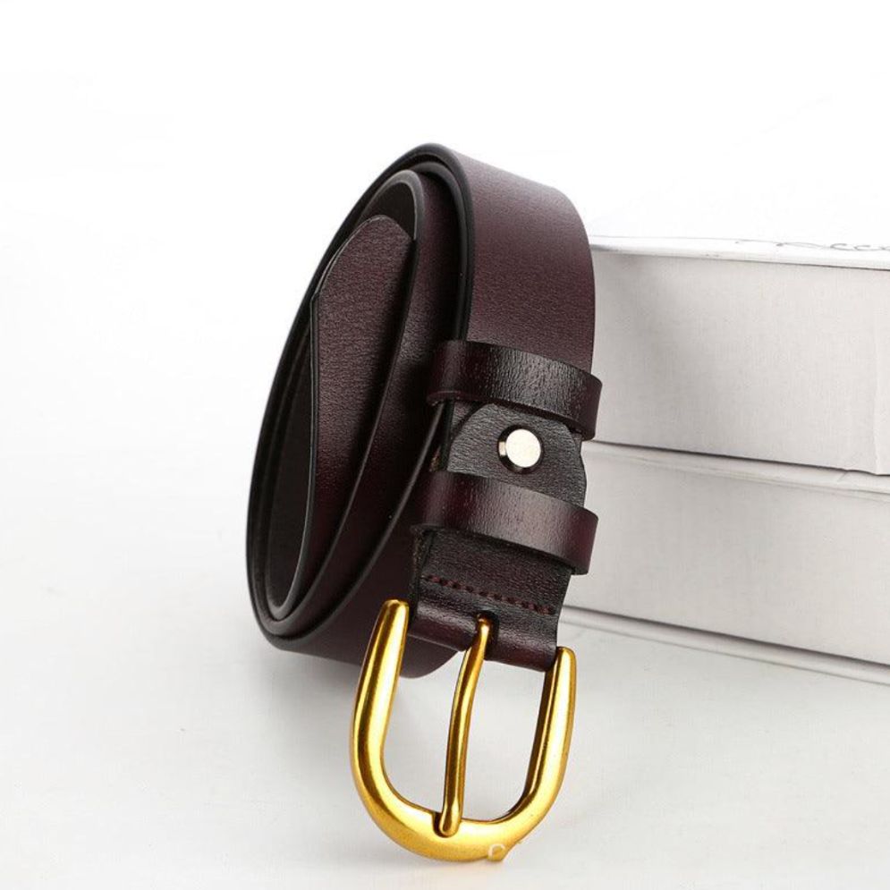 Ceinture en Cuir pour Femme Modèle Chloé - La Ceinturerie