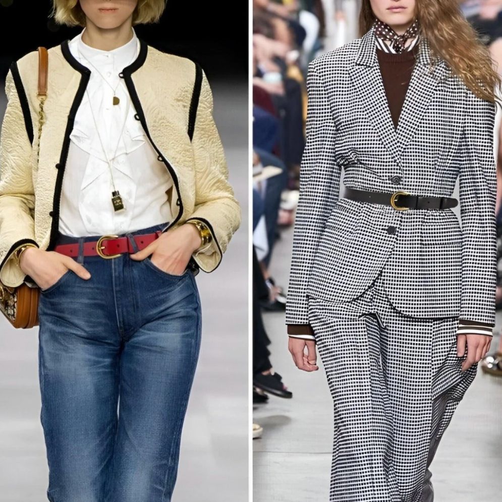 Ceinture en Cuir pour Femme Modèle Chloé - La Ceinturerie