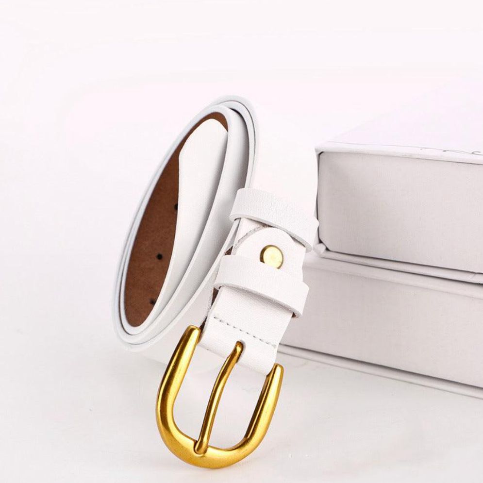 Ceinture en Cuir pour Femme Modèle Chloé - La Ceinturerie
