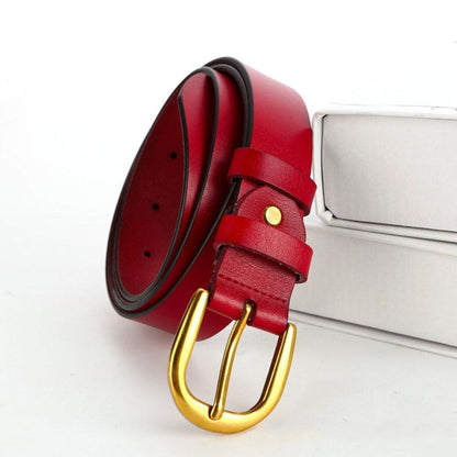 Ceinture en Cuir pour Femme Modèle Chloé - La Ceinturerie