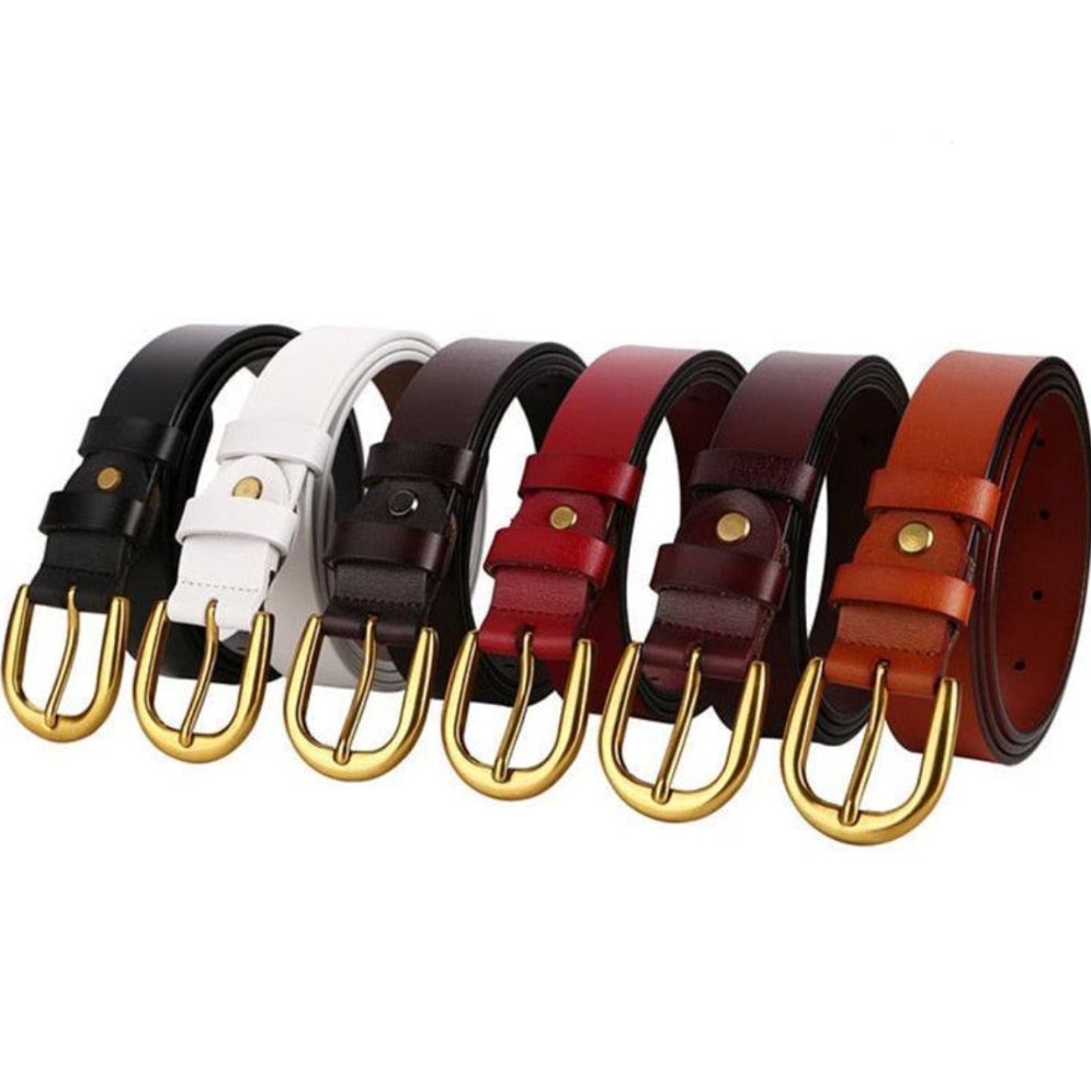 Ceinture en Cuir pour Femme Modèle Chloé - La Ceinturerie