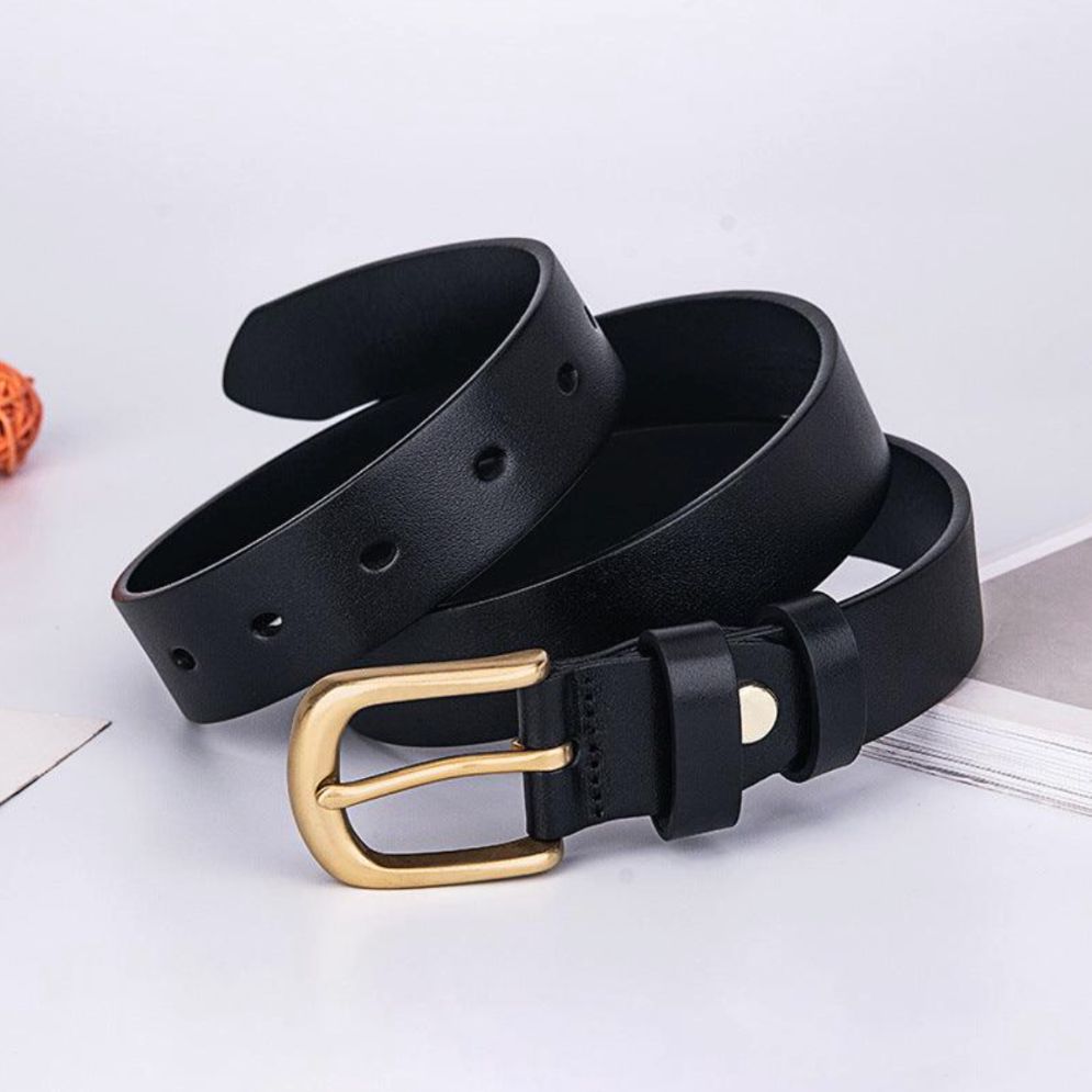 Ceinture en Cuir pour Femme Modèle Chloé - La Ceinturerie
