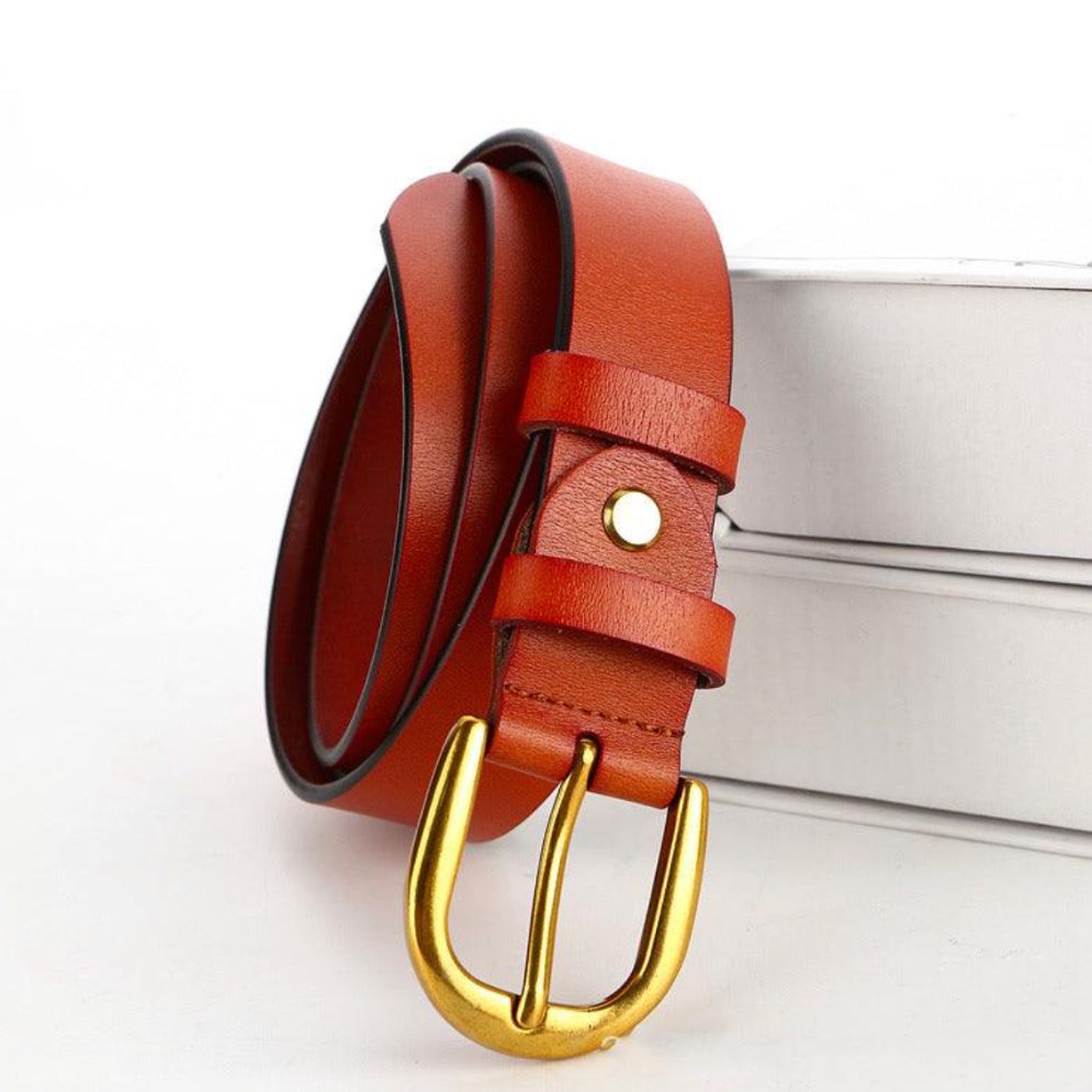 Ceinture en Cuir pour Femme Modèle Chloé - La Ceinturerie