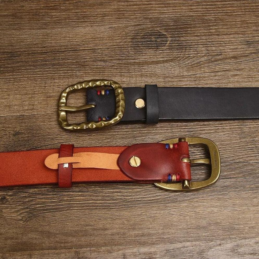 Ceinture en Cuir pour Femme Modèle Dina - La Ceinturerie