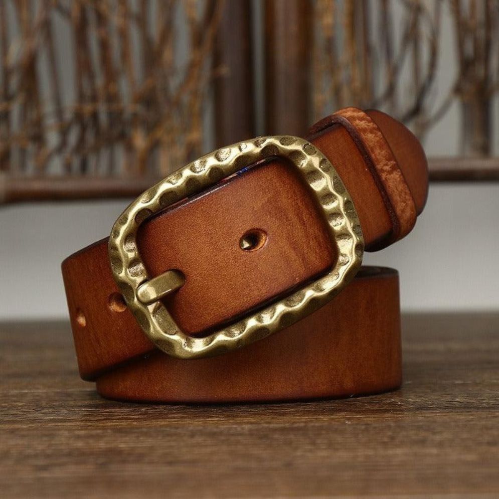 Ceinture en Cuir pour Femme Modèle Dina - La Ceinturerie