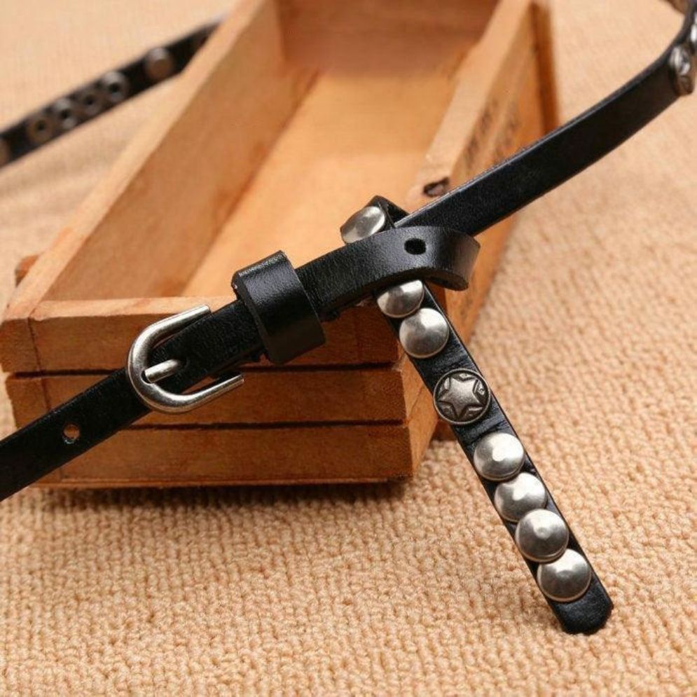 Ceinture en Cuir pour Femme Modèle Edvina - La Ceinturerie