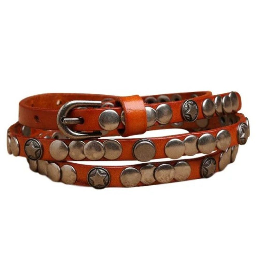 Ceinture en Cuir pour Femme Modèle Edvina - La Ceinturerie