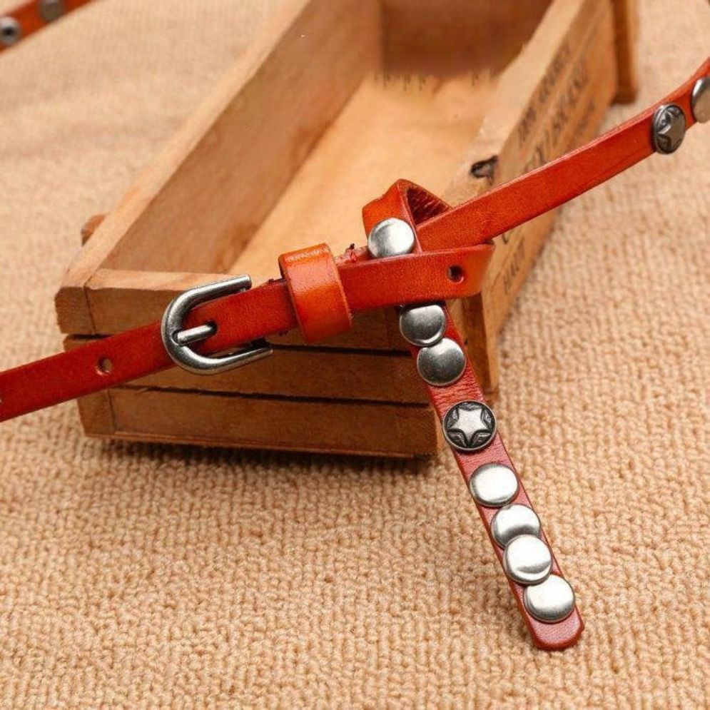 Ceinture en Cuir pour Femme Modèle Edvina - La Ceinturerie