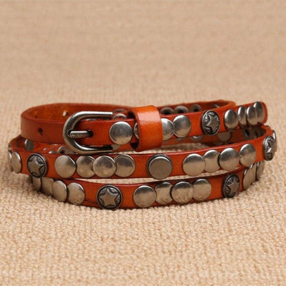 Ceinture en Cuir pour Femme Modèle Edvina - La Ceinturerie