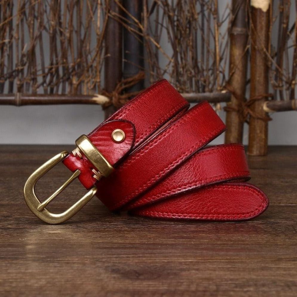 Ceinture en Cuir pour femme Modèle Hasti - La Ceinturerie
