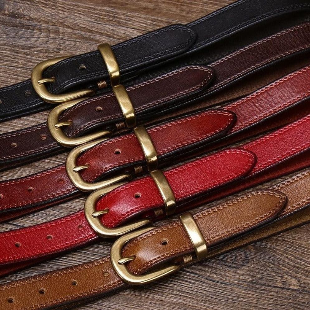 Ceinture en Cuir pour femme Modèle Hasti - La Ceinturerie
