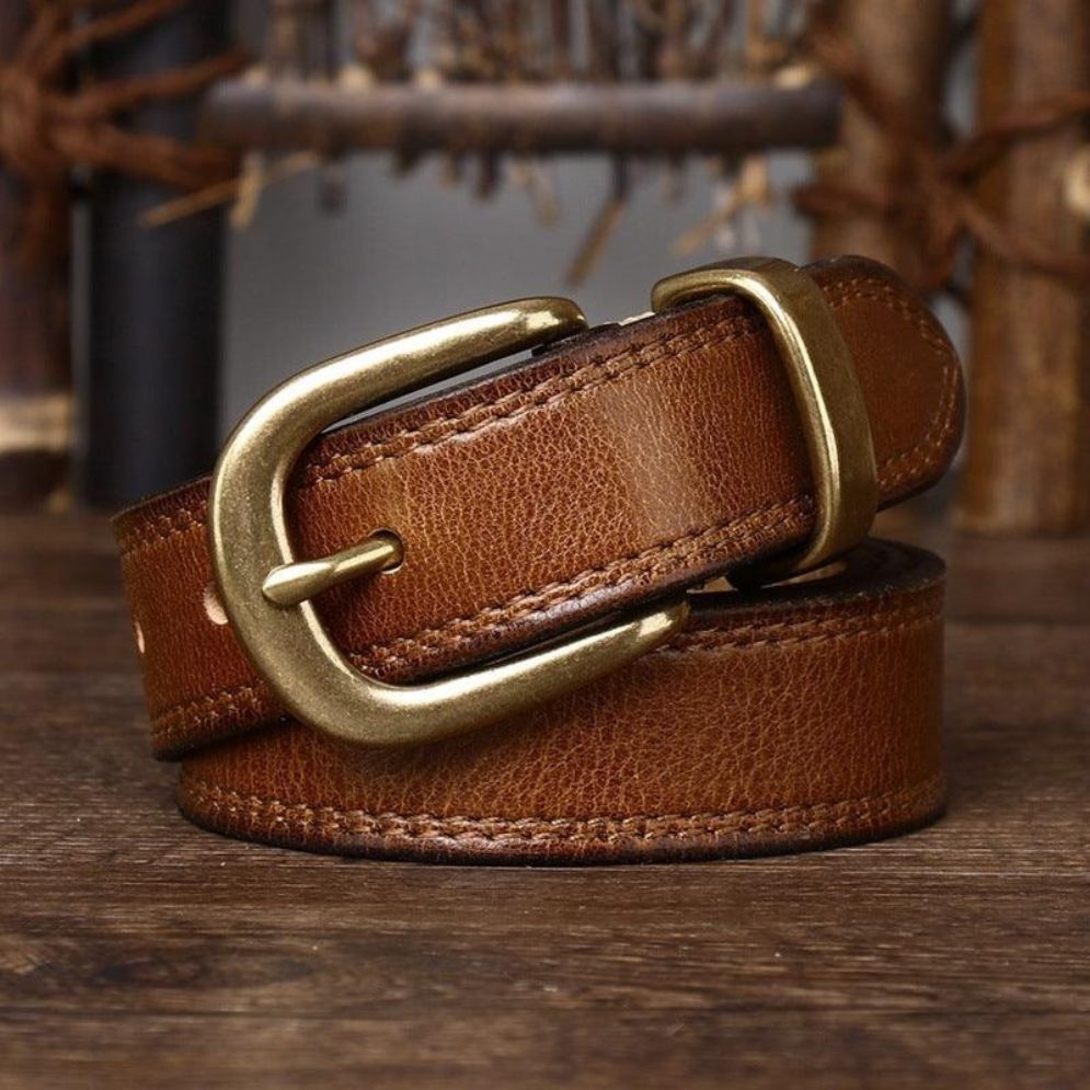 Ceinture en Cuir pour femme Modèle Hasti - La Ceinturerie