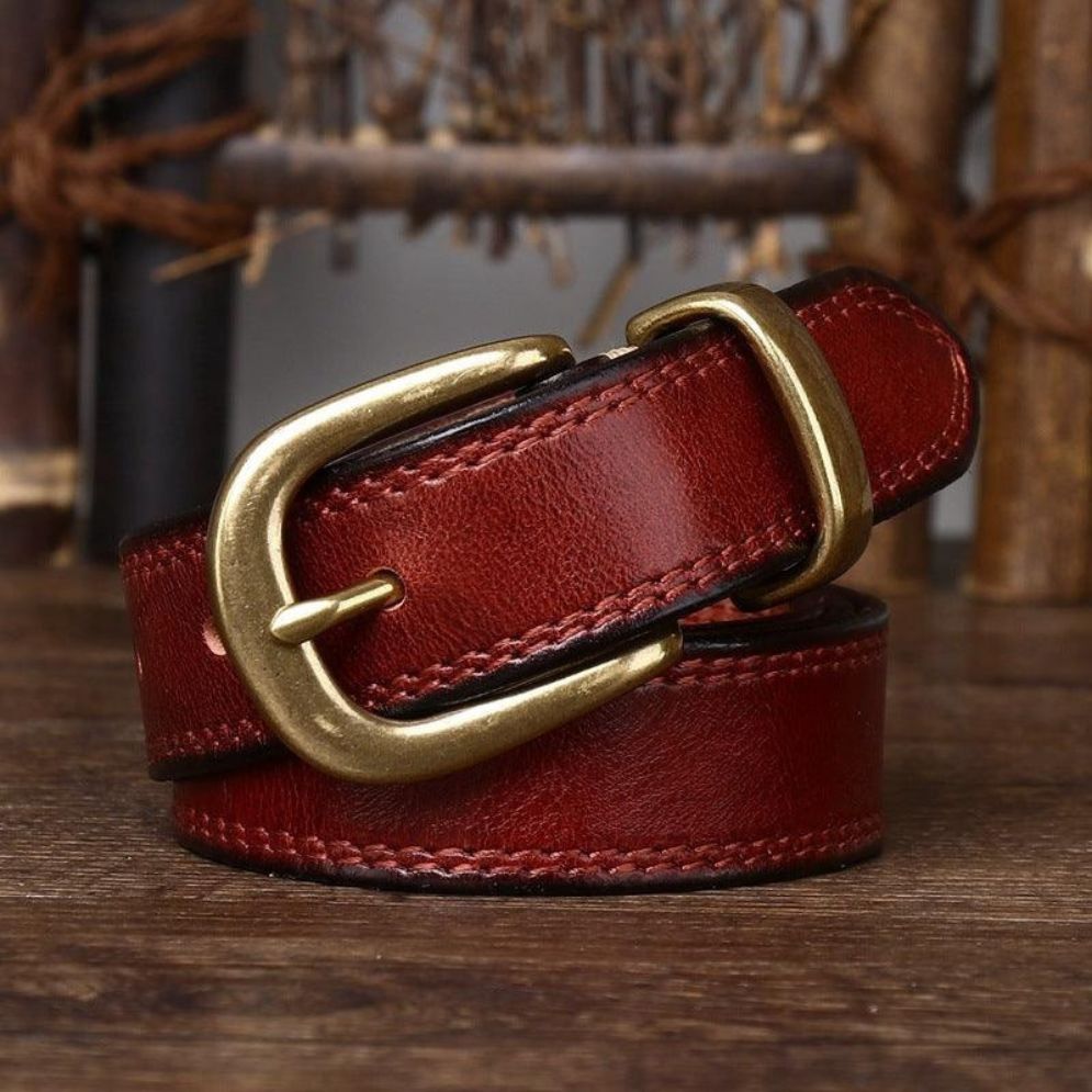 Ceinture en Cuir pour femme Modèle Hasti - La Ceinturerie