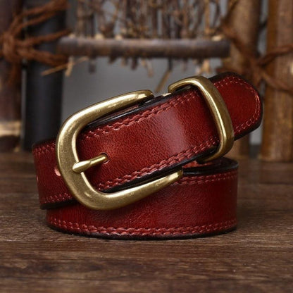 Ceinture en Cuir pour femme Modèle Hasti - La Ceinturerie