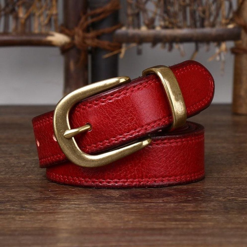 Ceinture en Cuir pour femme Modèle Hasti - La Ceinturerie
