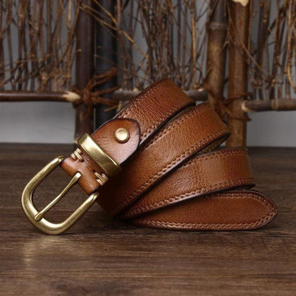 Ceinture en Cuir pour femme Modèle Hasti - La Ceinturerie