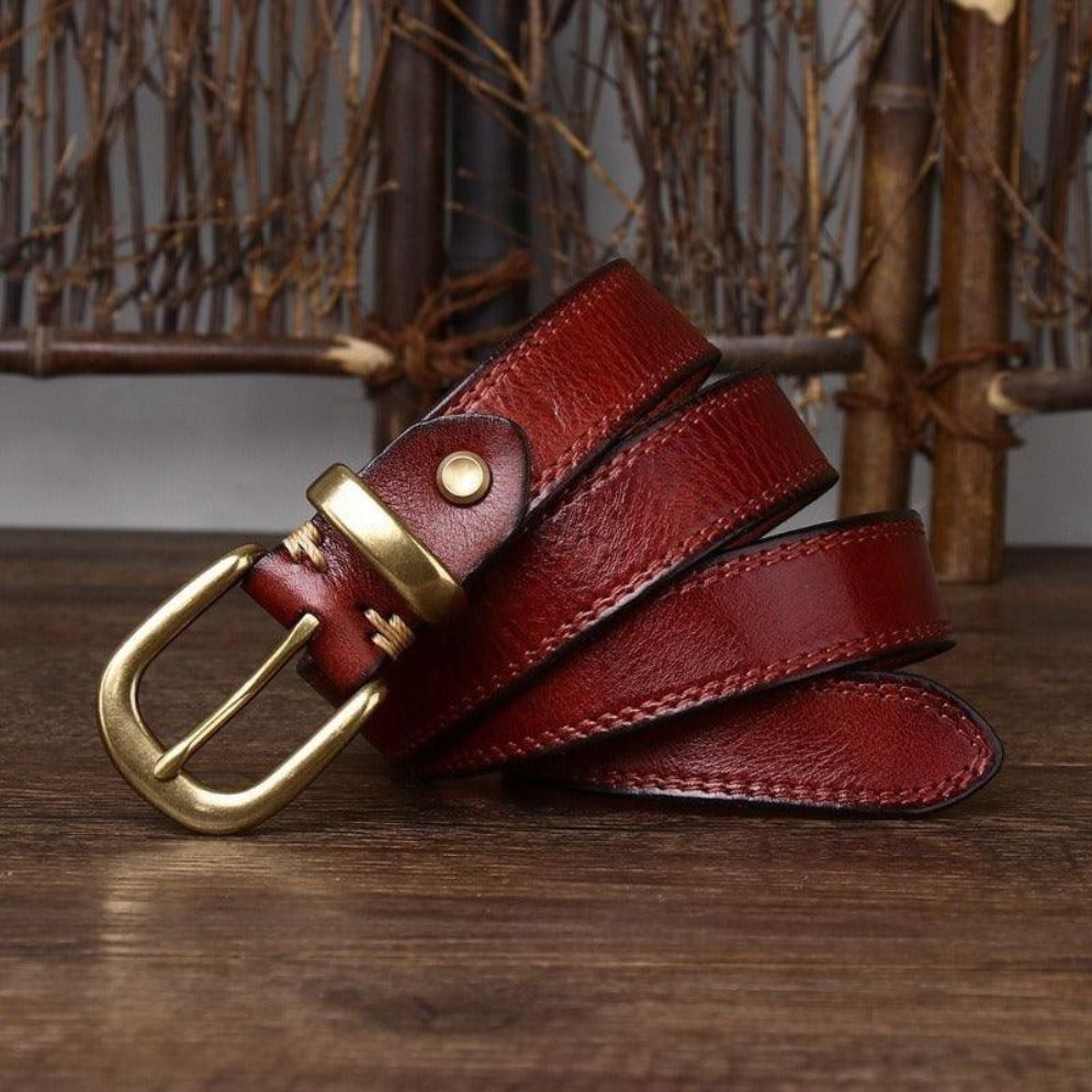 Ceinture en Cuir pour femme Modèle Hasti - La Ceinturerie
