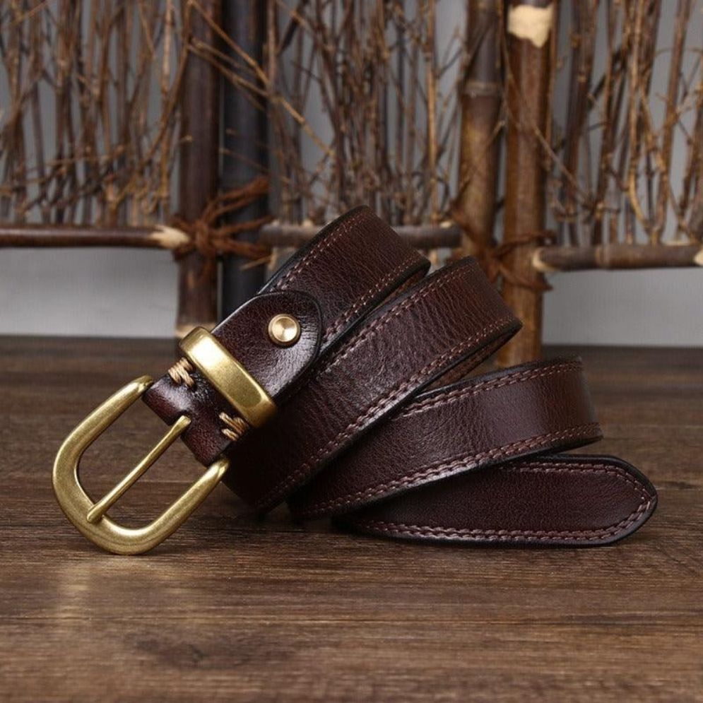Ceinture en Cuir pour femme Modèle Hasti - La Ceinturerie