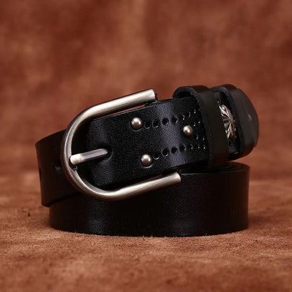 Ceinture en Cuir pour femme Modèle Imada - La Ceinturerie