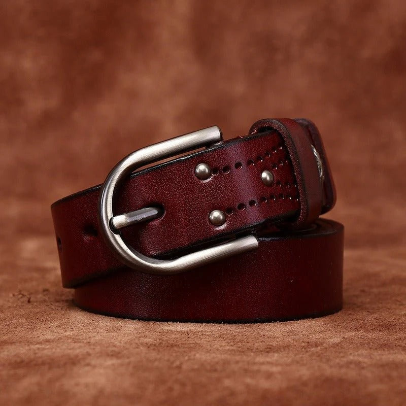 Ceinture en Cuir pour femme Modèle Imada - La Ceinturerie