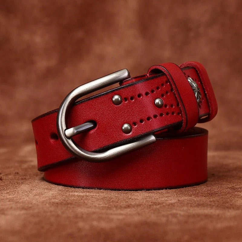 Ceinture en Cuir pour femme Modèle Imada - La Ceinturerie