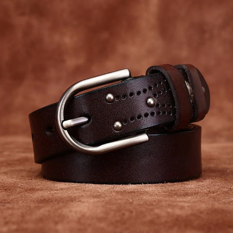 Ceinture en Cuir pour femme Modèle Imada - La Ceinturerie