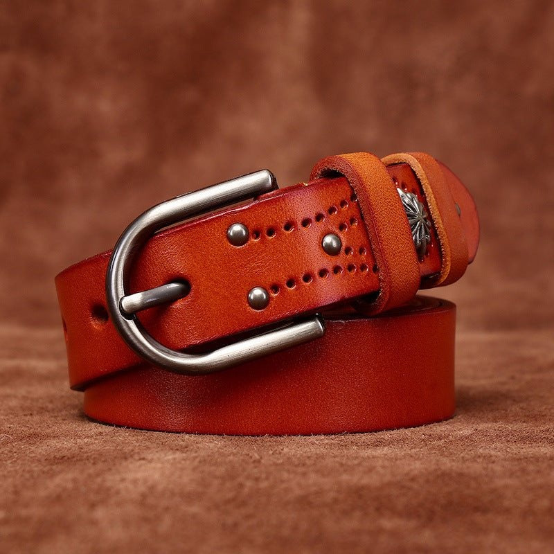 Ceinture en Cuir pour femme Modèle Imada - La Ceinturerie