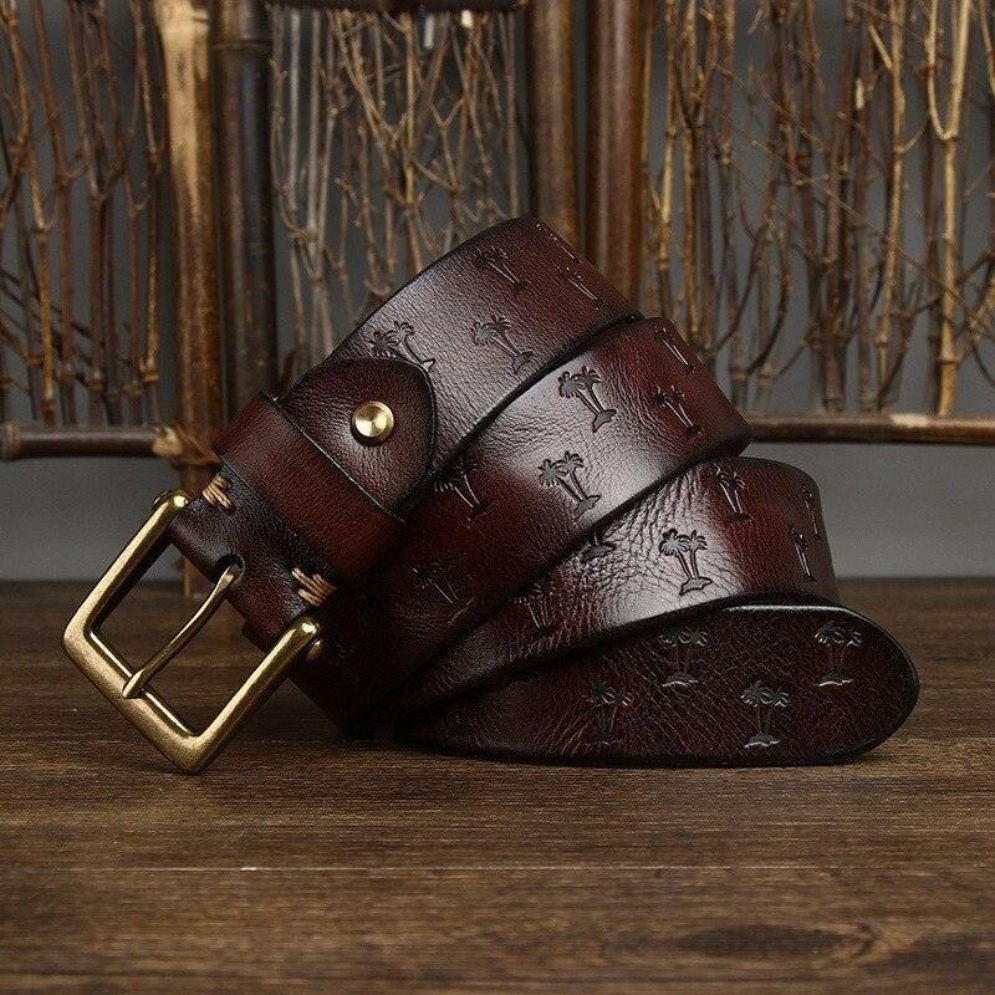 Ceinture en Cuir pour Femme Modèle Jora - La Ceinturerie