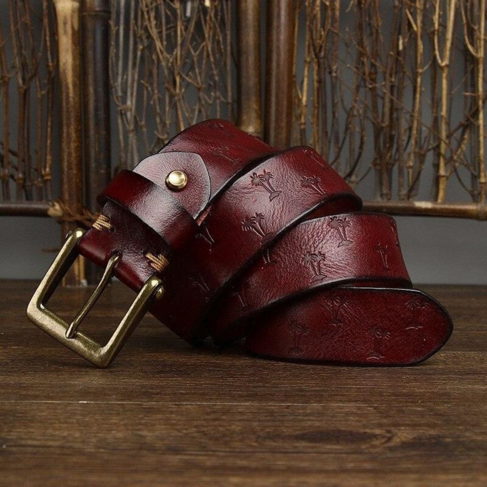 Ceinture en Cuir pour Femme Modèle Jora - La Ceinturerie