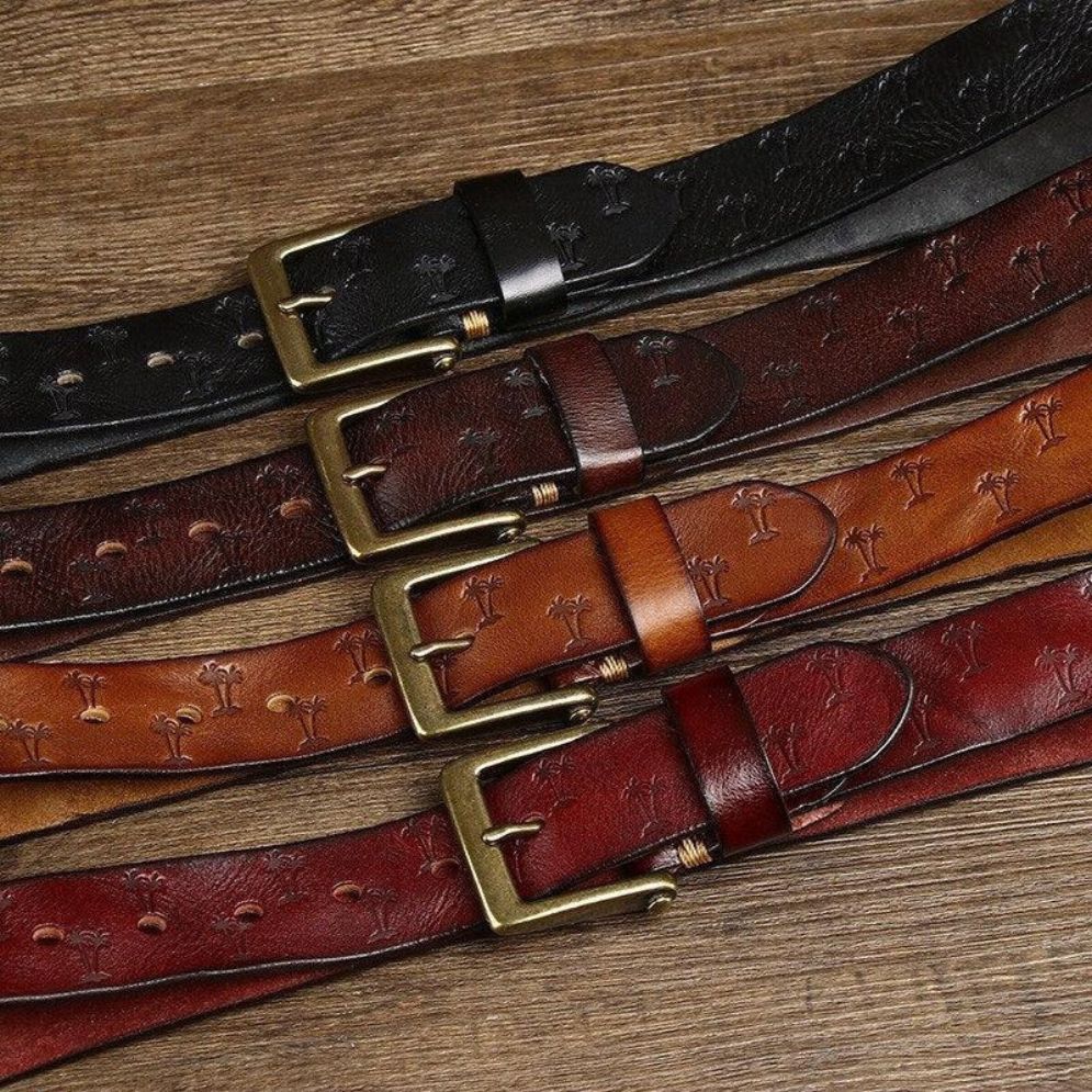 Ceinture en Cuir pour Femme Modèle Jora - La Ceinturerie