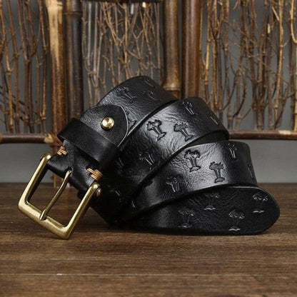 Ceinture en Cuir pour Femme Modèle Jora - La Ceinturerie