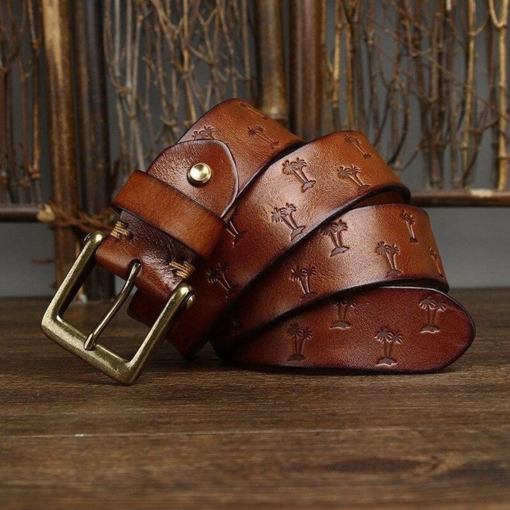 Ceinture en Cuir pour Femme Modèle Jora - La Ceinturerie