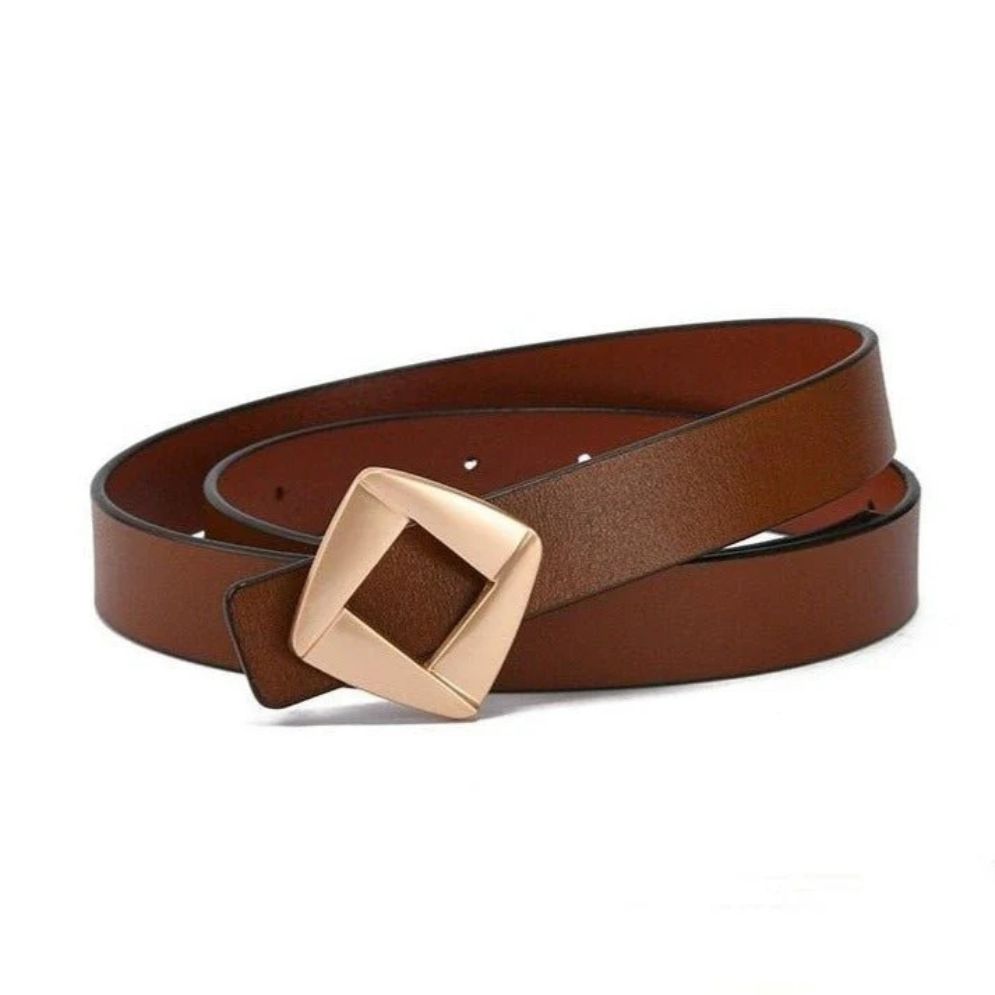 Ceinture en Cuir pour Femme Modèle Kafy - La Ceinturerie

