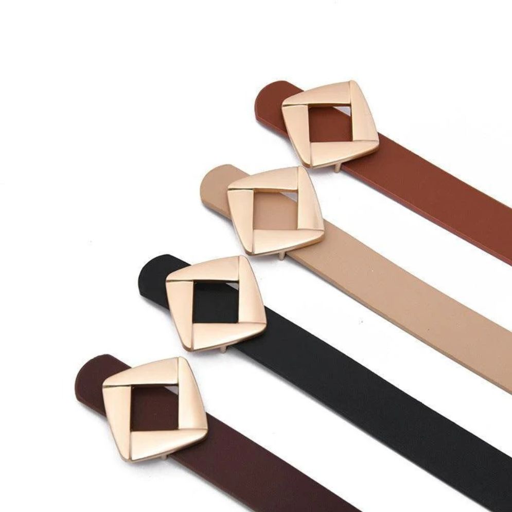 Ceinture en Cuir pour Femme Modèle Kafy - La Ceinturerie
