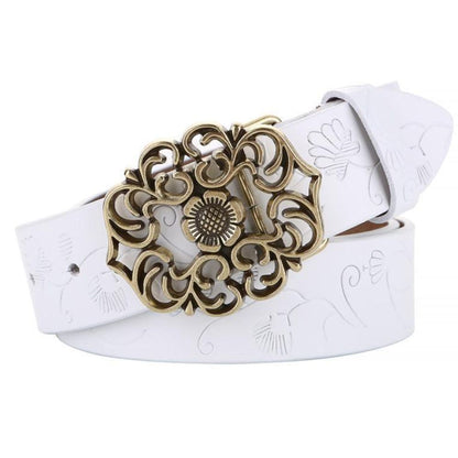 Ceinture en Cuir pour Femme Modèle Lena - La Ceinturerie