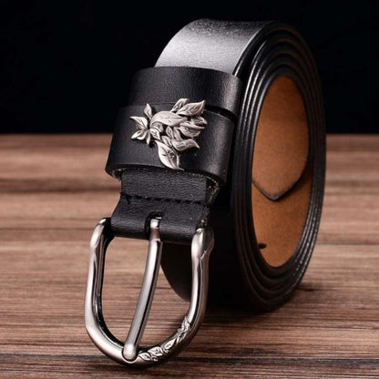 Ceinture en Cuir pour Femme Modèle Leona - La Ceinturerie