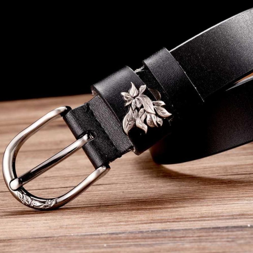 Ceinture en Cuir pour Femme Modèle Leona - La Ceinturerie