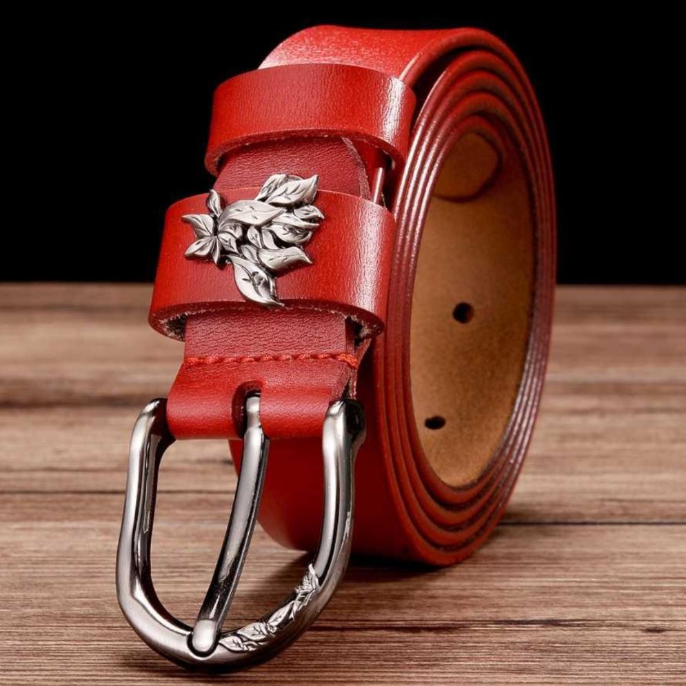 Ceinture en Cuir pour Femme Modèle Leona - La Ceinturerie