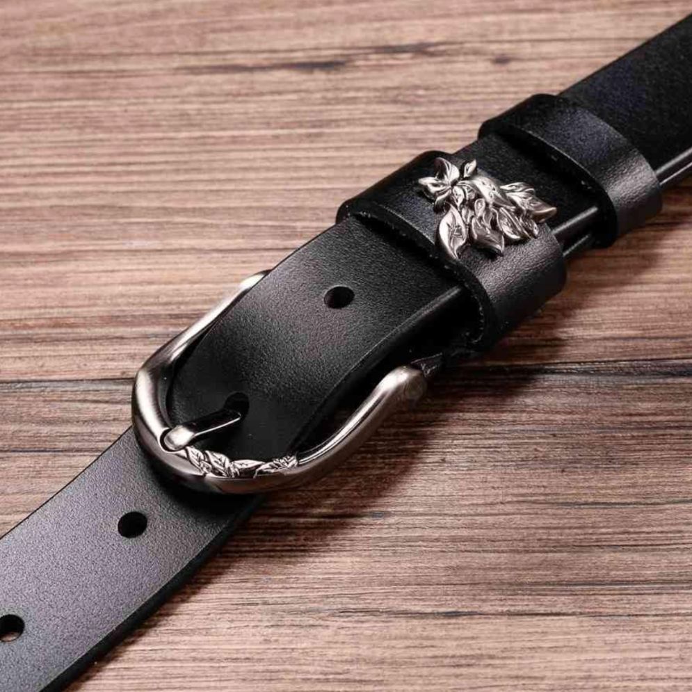 Ceinture en Cuir pour Femme Modèle Leona - La Ceinturerie
