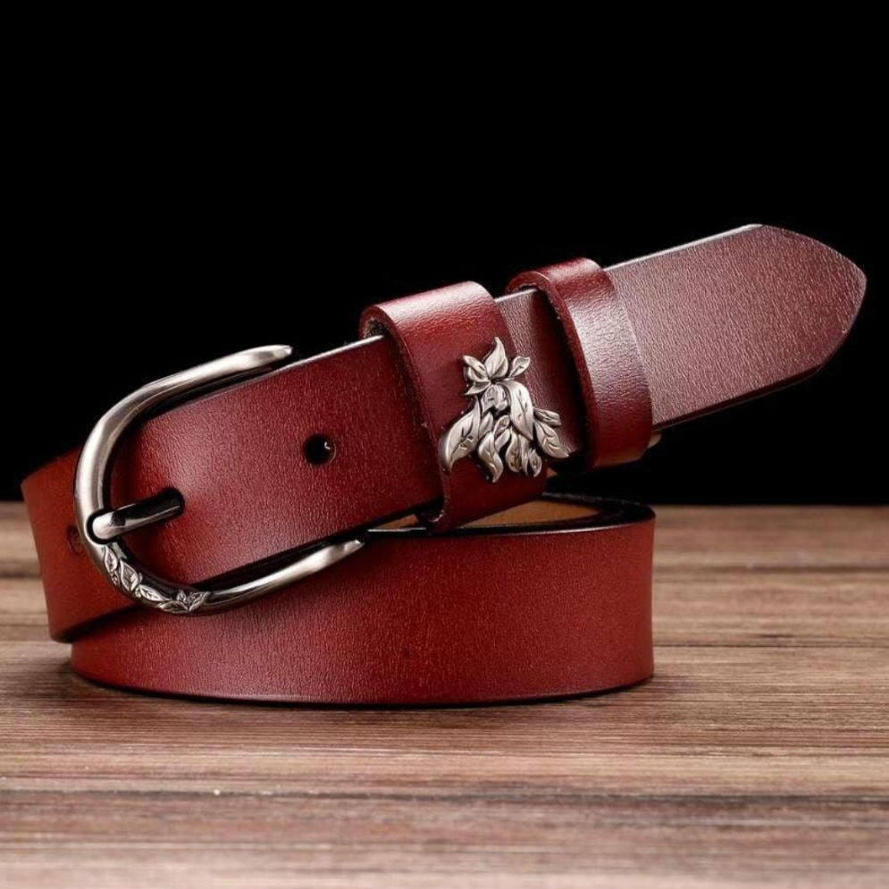 Ceinture en Cuir pour Femme Modèle Leona - La Ceinturerie