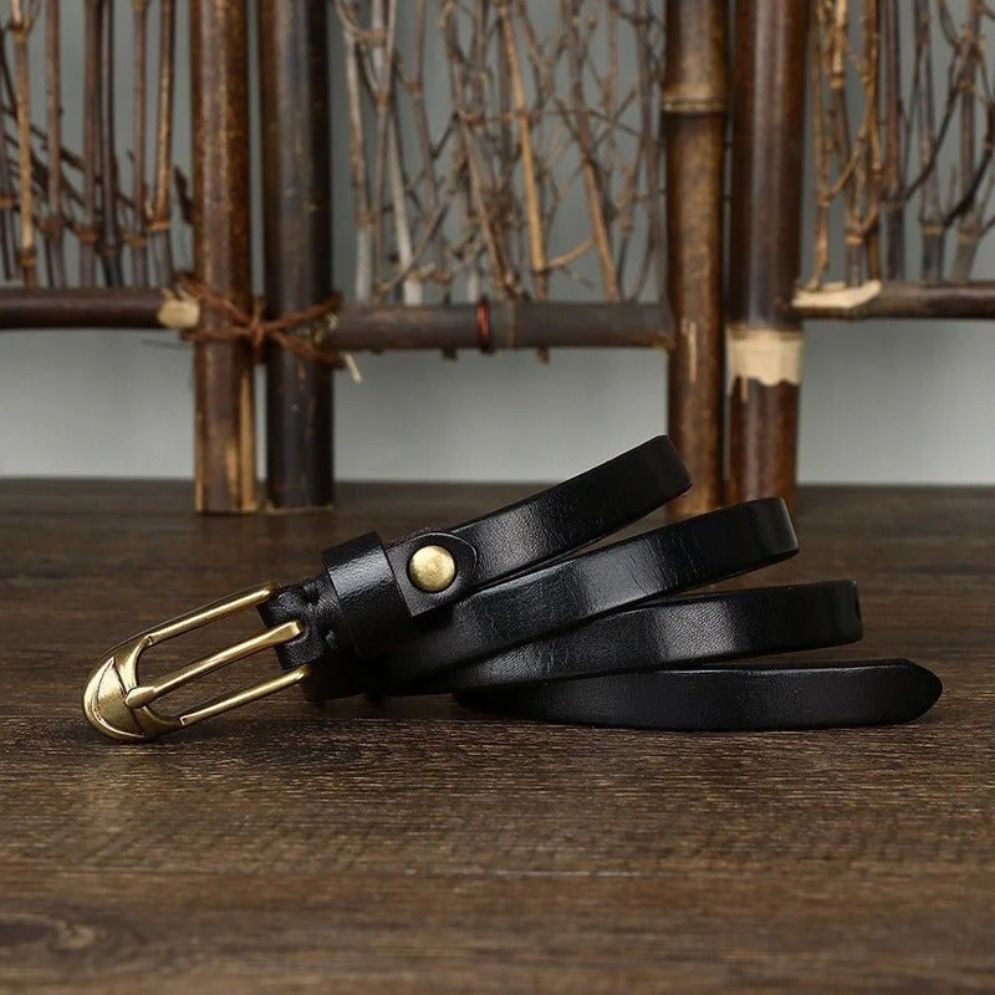Ceinture en Cuir pour Femme Modèle Lili - La Ceinturerie
