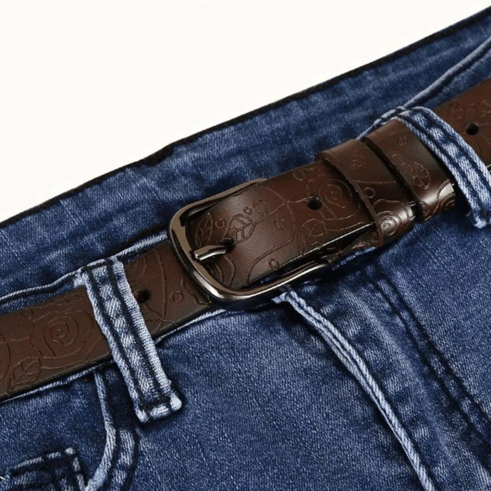 Ceinture en Cuir pour Femme Modèle Luna - La Ceinturerie