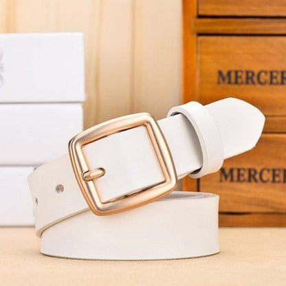 Ceinture en Cuir pour Femme Modèle Meri - La Ceinturerie
