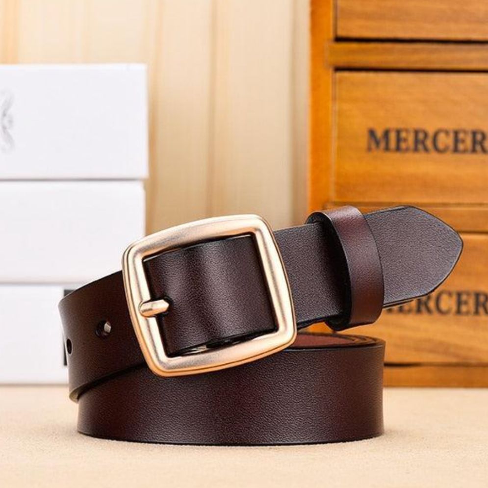 Ceinture en Cuir pour Femme Modèle Meri - La Ceinturerie