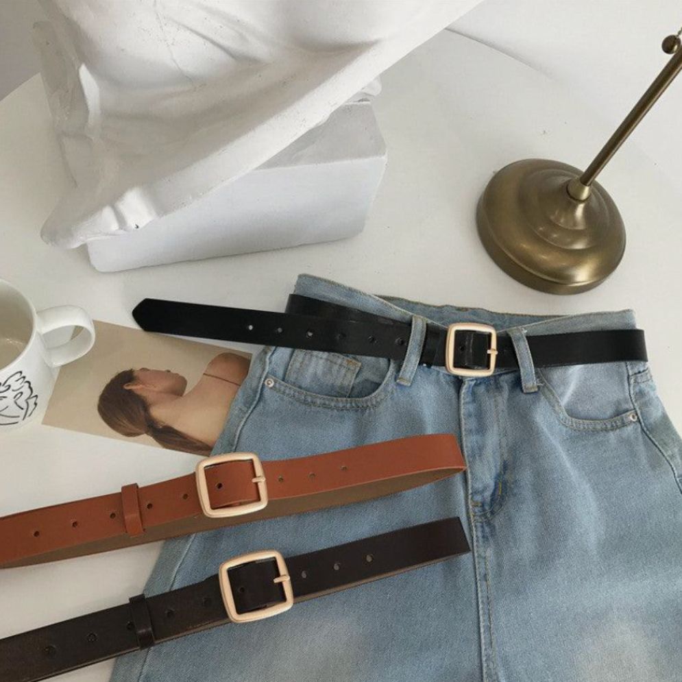 Ceinture en Cuir pour Femme Modèle Meri - La Ceinturerie