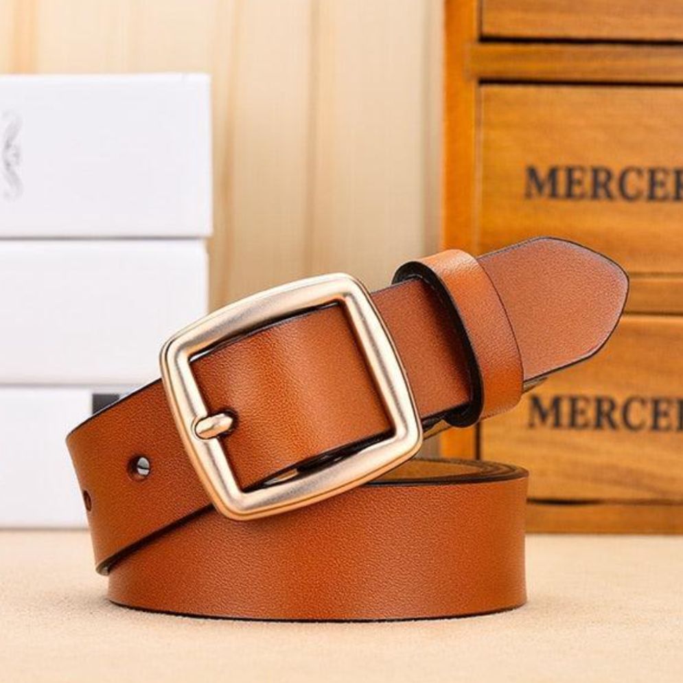 Ceinture en Cuir pour Femme Modèle Meri - La Ceinturerie