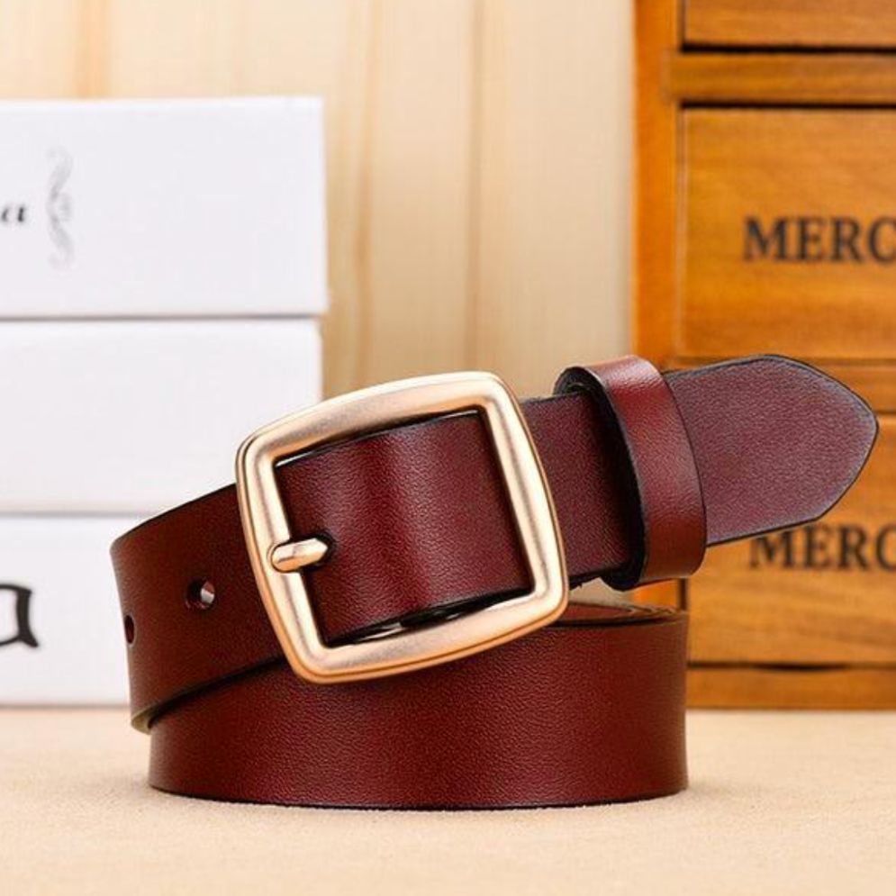 Ceinture en Cuir pour Femme Modèle Meri - La Ceinturerie