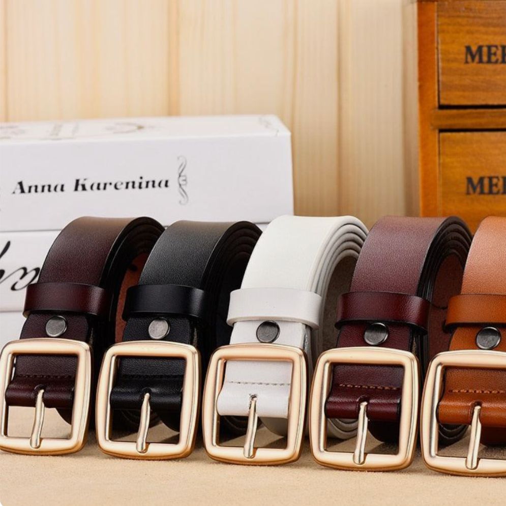 Ceinture en Cuir pour Femme Modèle Meri - La Ceinturerie