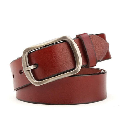Ceinture en Cuir pour Femme Modèle Nina - La Ceinturerie